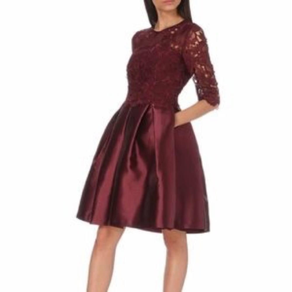 Ted Baker lace bodice dress